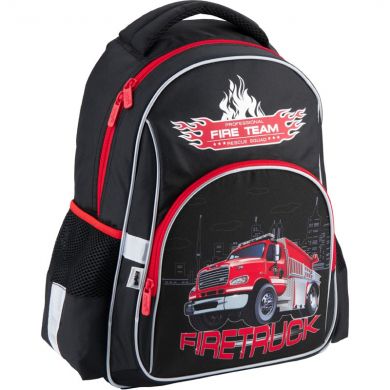 Школьный ортопедический рюкзак Firetruck K18-513S