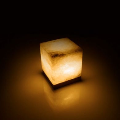 Соляная лампа SALTKEY CUBE (Куб) 3,5-4 кг