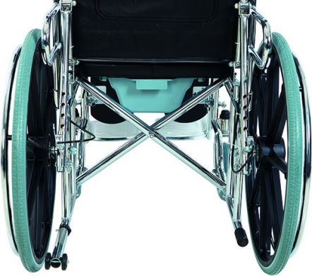 Багатофункціональна механічна коляска із санітарним оснащенням Golfi-4