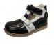 Купити Ортопедичні туфлі для дівчинки, з супінатором Ortop 015BlackL (лакована шкіра) з доставкою додому в інтернет-магазині ортопедичних товарів і медтехніки Ортоп