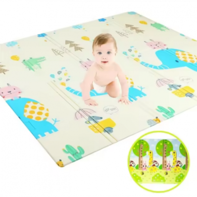 Дитячий килимок HBC 11527 двосторонній складний фото № 1 (Тисалово) Дитячий килимок HBC 11527 двосторонній складний (Тисалово)