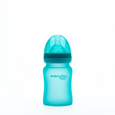 Стеклянная термочувствительная детская бутылочка Everyday Baby 150 мл