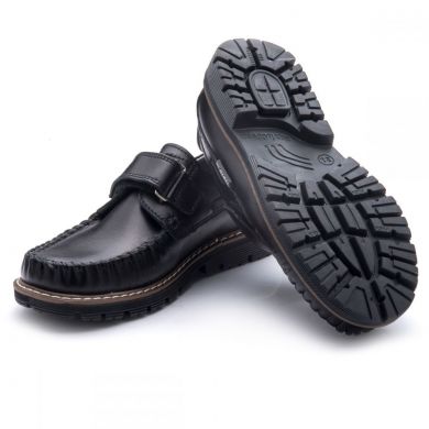 Шкіряні ортопедичні туфлі для хлопчиків для хлопчиків з анатомічною устілкою Theo Leo 782