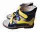 Купити Ортопедичні сандалі з супінатором FootCare FC-113 жовто-сині з доставкою додому в інтернет-магазині ортопедичних товарів і медтехніки Ортоп