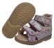 Купить Ортопедические сандалии для девочки, с супинатором Ortop 004-2Love (кожа) с доставкой на дом в интернет-магазине ортопедических товаров и медтехники Ортоп