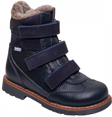 Ортопедические ботинки для мальчиков, зимние с мехом 4Rest Orto 06-758