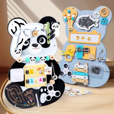 Дерев'яний Бізіборд Панда, Beauty Gadgets 12754