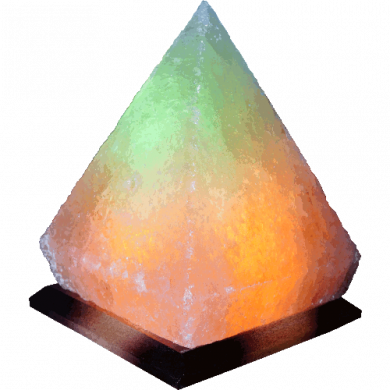 Соляная лампа "Пирамида" 4-5 кг
