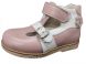 Купити Ортопедичні туфлі для дівчинки, з супінатором Ortop 015 Pink (шкіра) з доставкою додому в інтернет-магазині ортопедичних товарів і медтехніки Ортоп