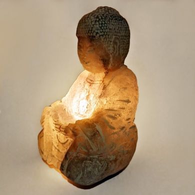 Соляна лампа Будда 8,,2 - 8,7 кг