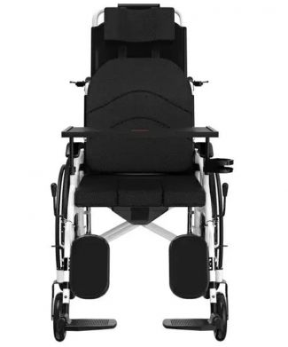 Ручная складная коляска для инвалидов с туалетом Mirid S119