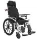 Купити Ручна складна коляска для інвалідів з туалетом Mirid S119 з доставкою додому в інтернет-магазині ортопедичних товарів і медтехніки Ортоп