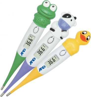 Детский термометр электронный Коровка AND DT-624-C с гибким наконечником