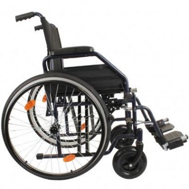 Усиленная складная инвалидная коляска OSD-STD