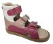 Купити Ортопедичні сандалі для дівчинки, без супінатора Ortop 005-2рink (шкіра) з доставкою додому в інтернет-магазині ортопедичних товарів і медтехніки Ортоп