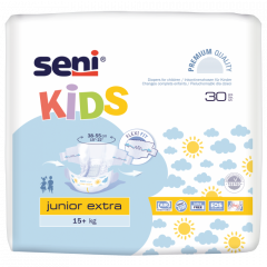 Памперсы Seni Kids junior extra (15-30 кг, 30 шт)